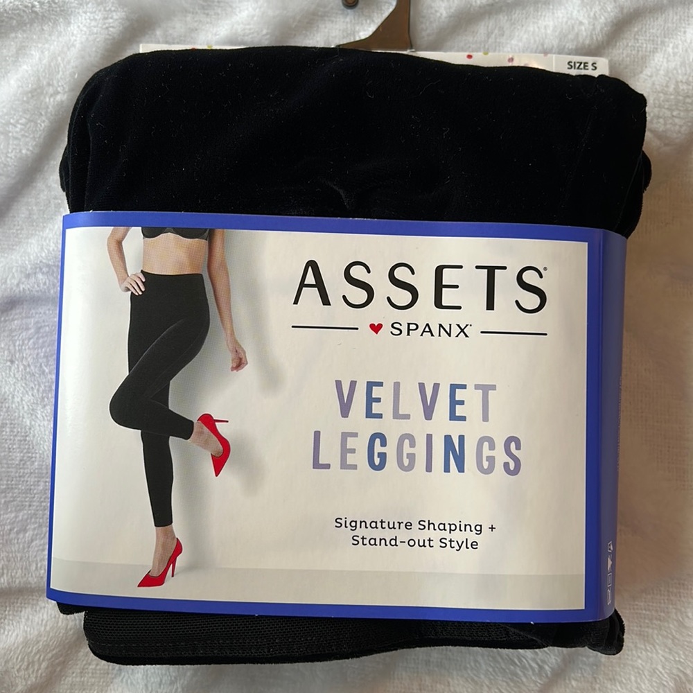 Spanx Velvet Leggings